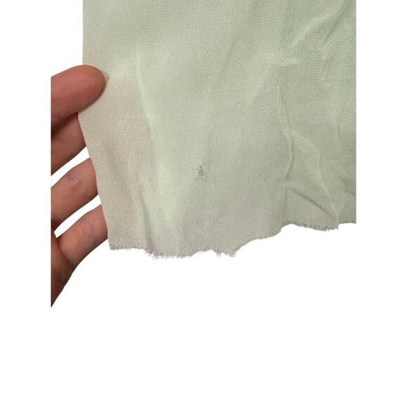 Helsa The Gallery Dress Halter Neck Formal Wedding Guest Elegant *FLAW* Mint S - Picture 7 of 13